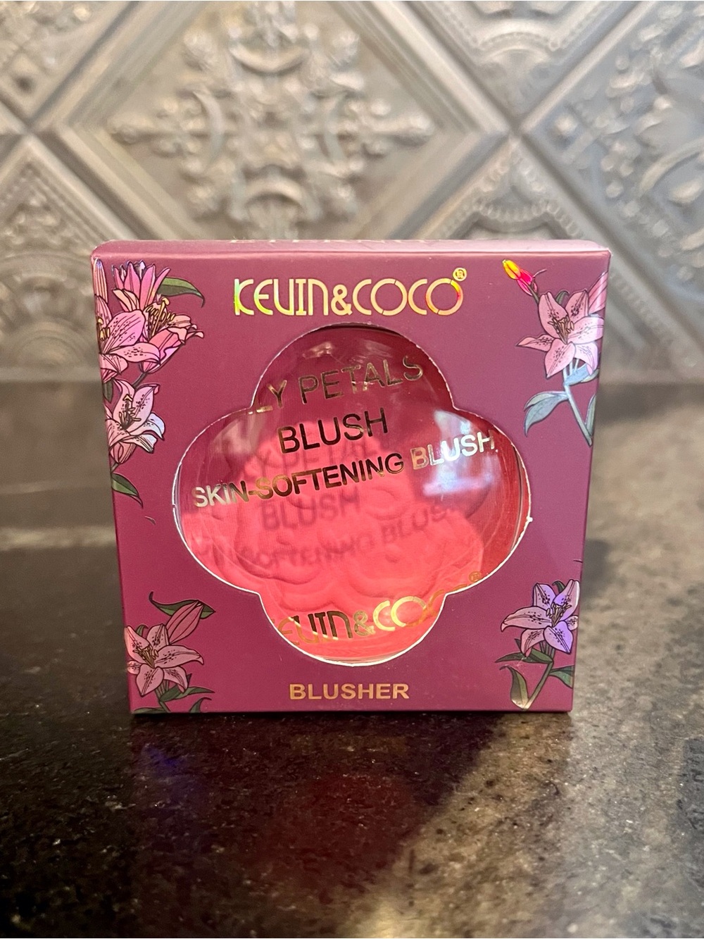 Kevin & Coco Pink Petals Skin-Softening Blush - Pink